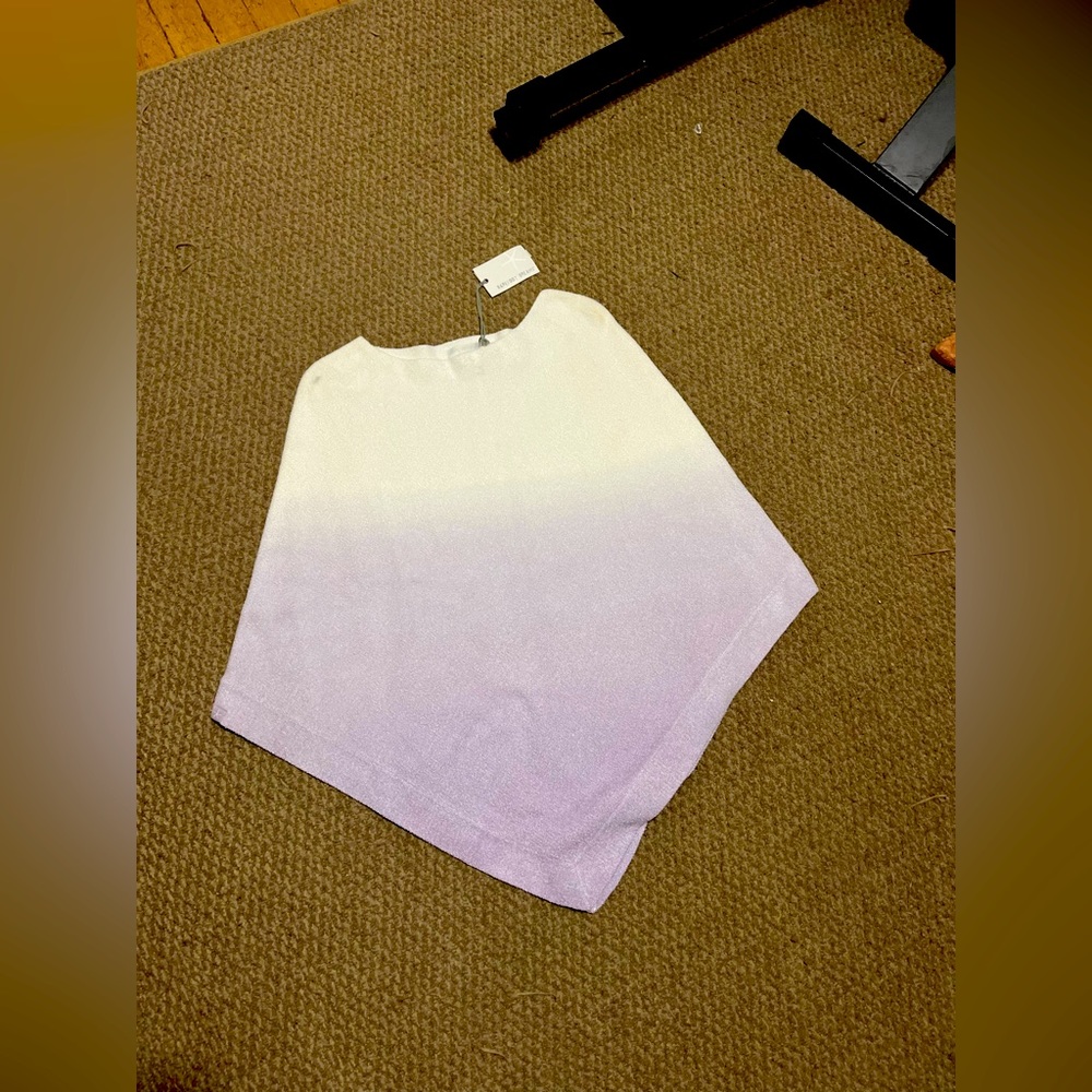 Barefoot Dreams Ultra Lite Ocean Breeze Poncho